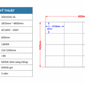 Alternative view of Đèn Led Panel 60x120cm