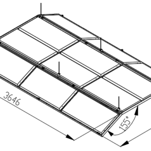 Alternative view of Đèn Panel Xuyên Sáng  Góc 155